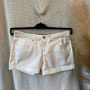 White Denim JCP shorts